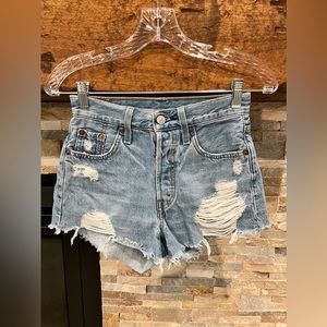 Levi’s, 23” waist, blue